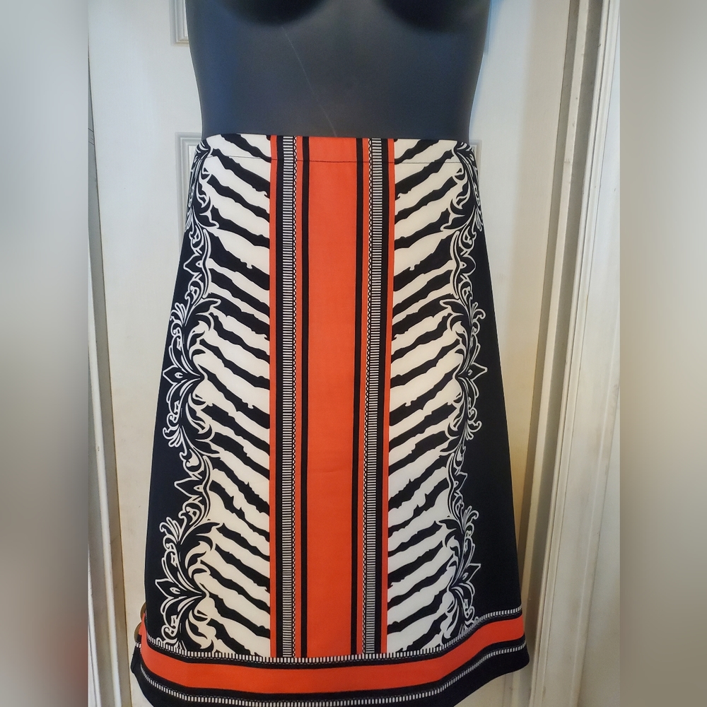 Geo Print Pencil Skirt Size 22/24